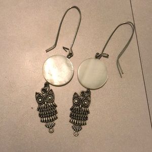 Cute owl earrings